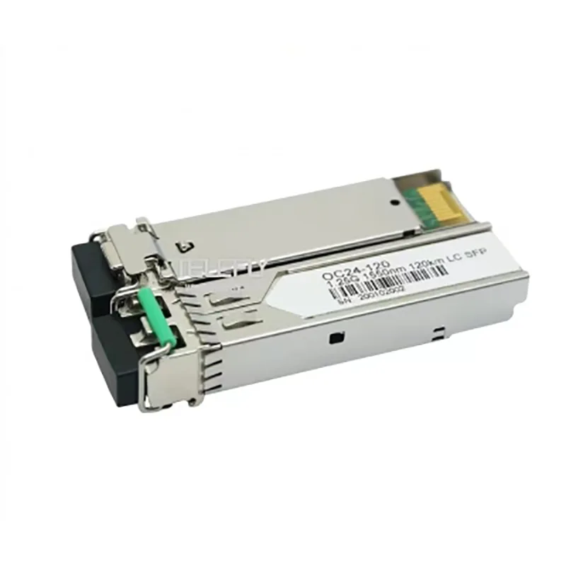 1,25 g CWDM 1550NM SFP optikai adó -vevő 120 km -es modul